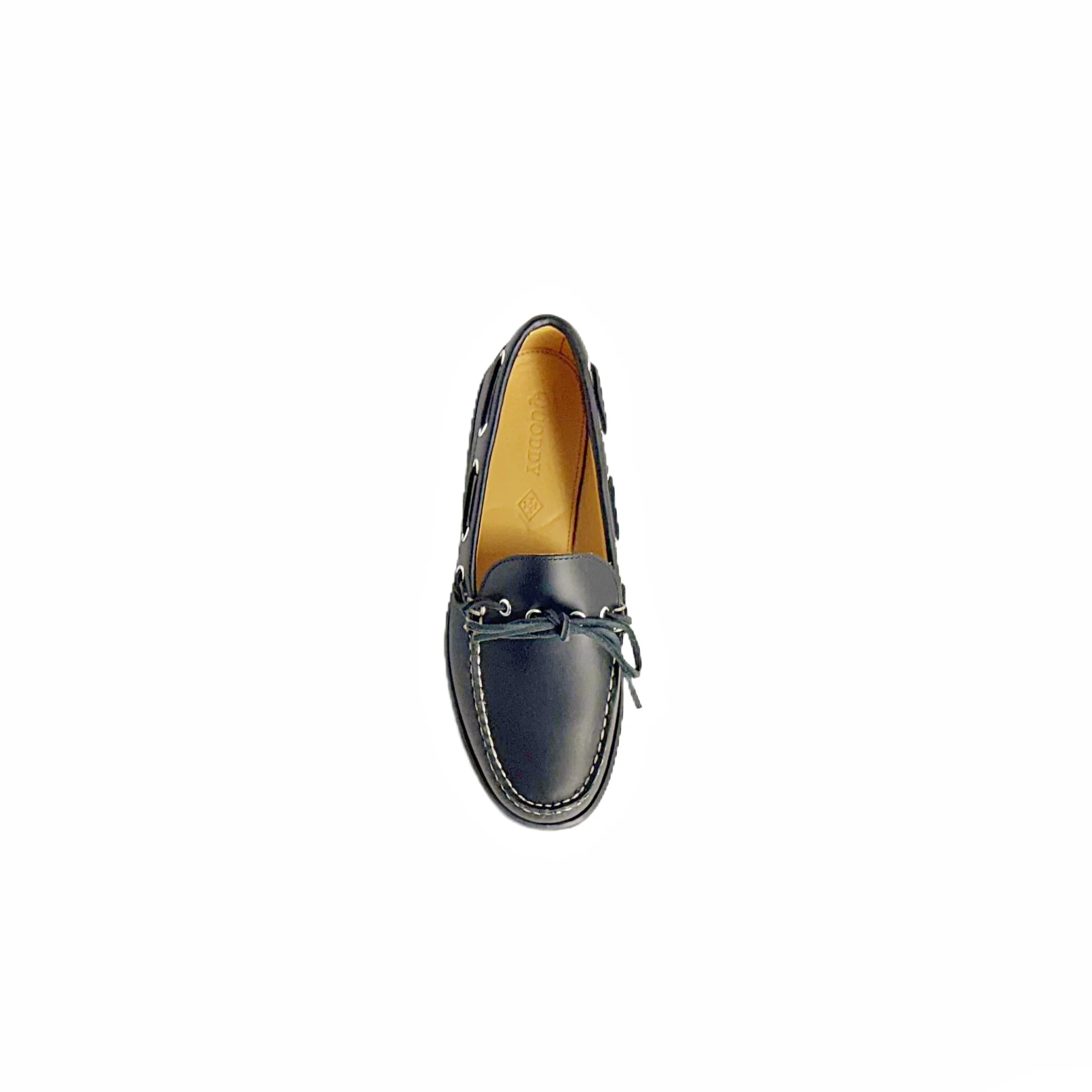 In Stock Men’s Canoe Shoe: Black - Image 4