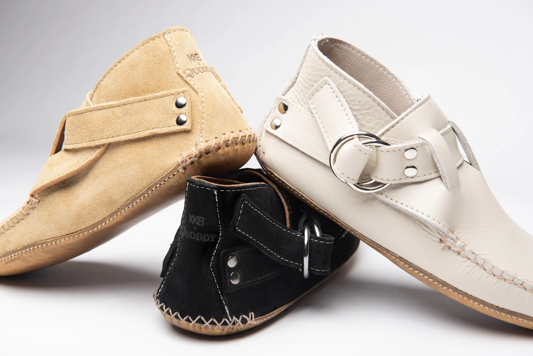 KKB Original Ring Boot - Winter White Full Grain Leather Lined - Image 5