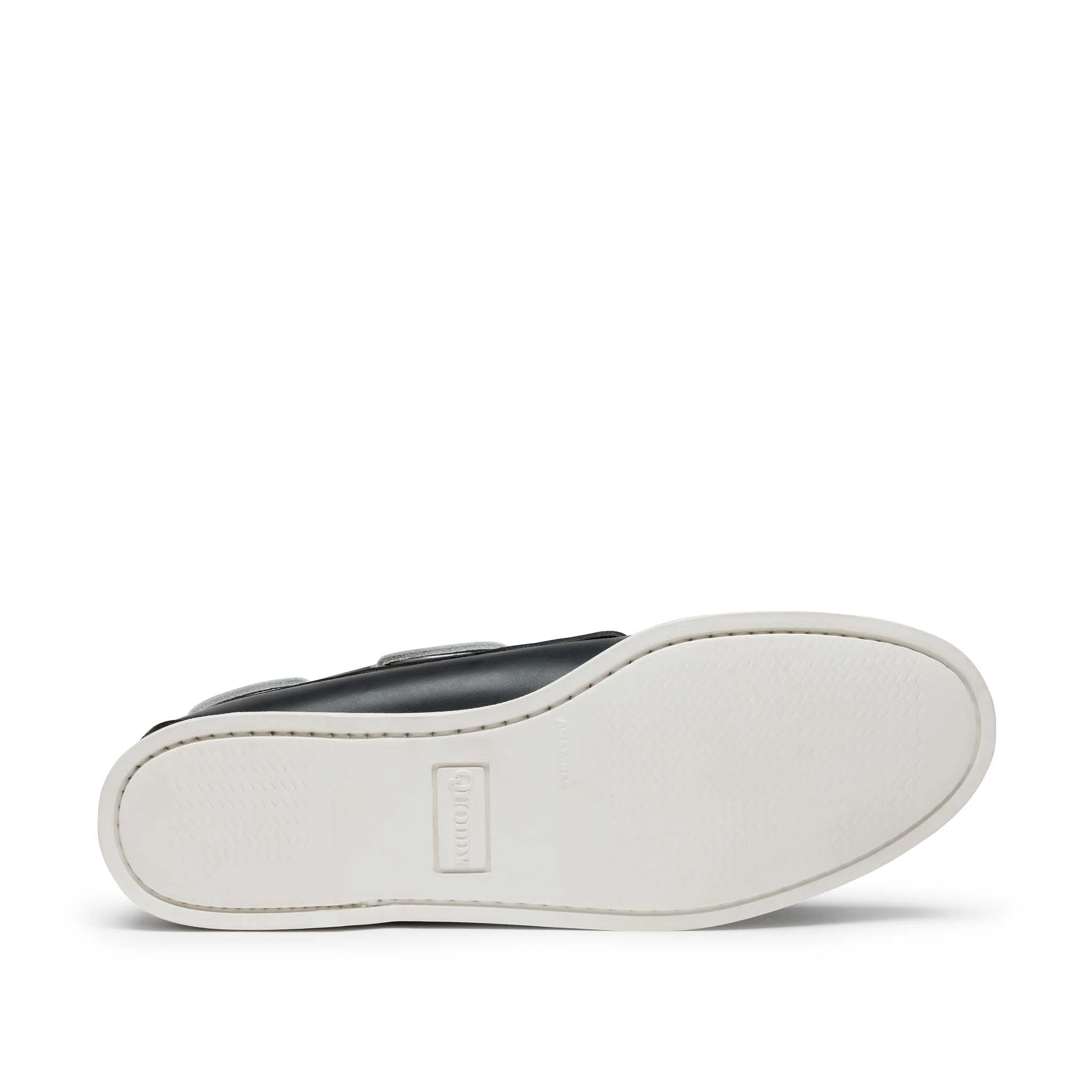 In Stock Men’s Quoddy Head Boat Shoe: Navy - Image 6