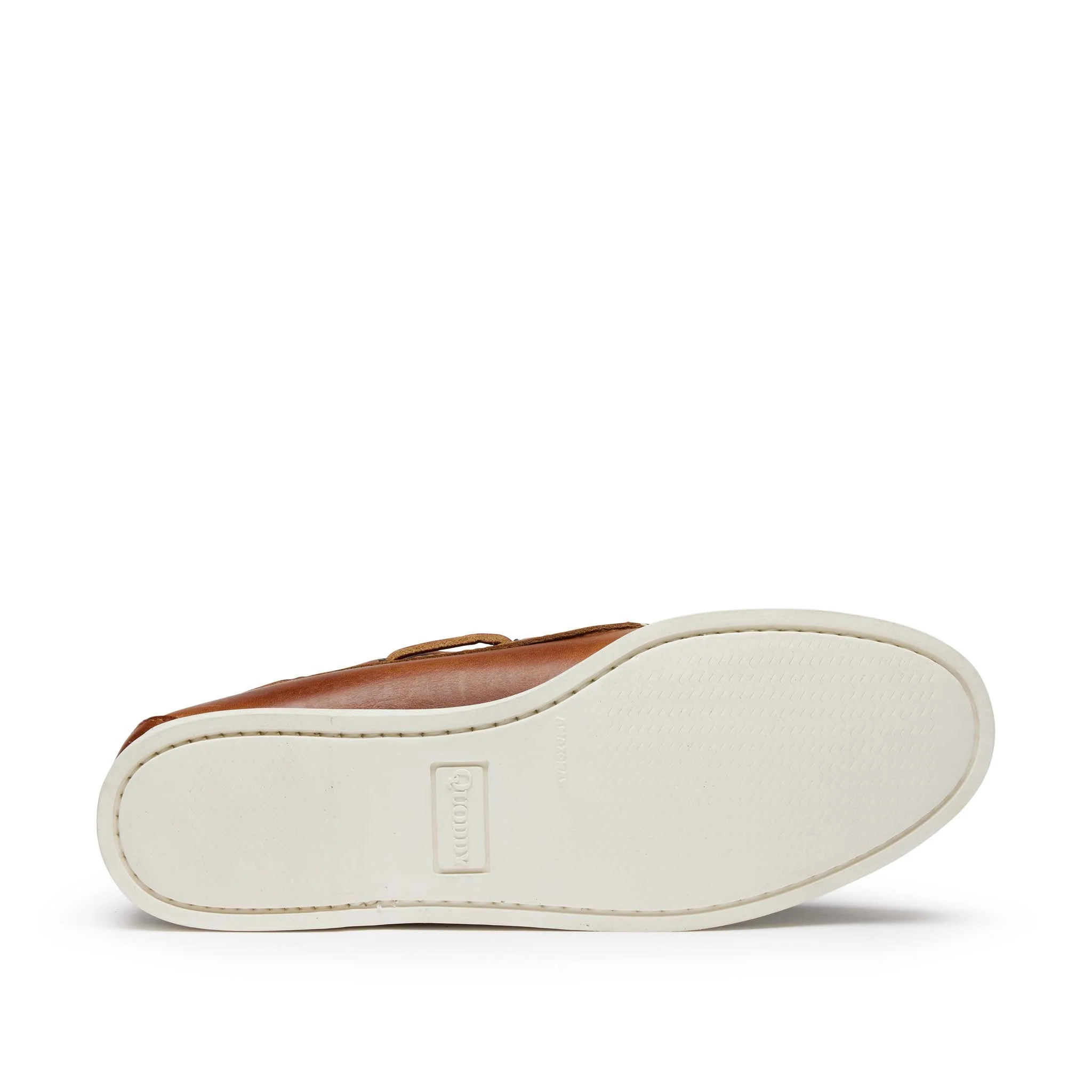 In Stock Men’s Quoddy Head Boat Shoe: Whiskey - Image 6